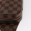LOUIS VUITTON Damier Ebene Geronimos Umhängetasche N51994 LV Auth mr1613-8