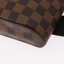 LOUIS VUITTON Damier Ebene Geronimos Shoulder Bag N51994 LV Auth mr1613-15