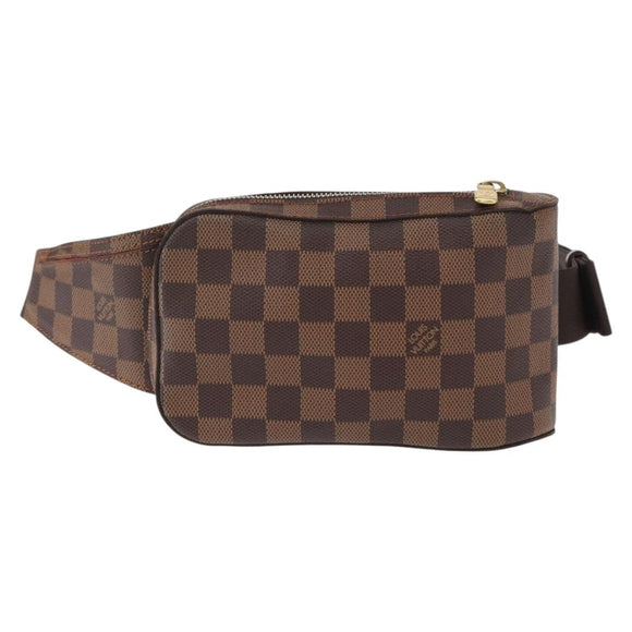 LOUIS VUITTON Damier Ebene Geronimos Shoulder Bag N51994 LV Auth mr1613