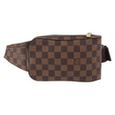 LOUIS VUITTON Damier Ebene Geronimos Umhängetasche N51994 LV Auth mr1613-13