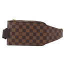 LOUIS VUITTON Damier Ebene Geronimos Umhängetasche N51994 LV Auth mr1613-2