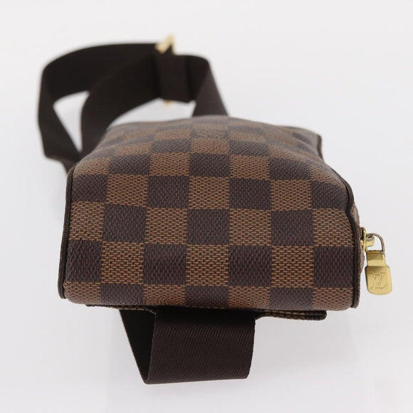LOUIS VUITTON Damier Ebene Geronimos Shoulder Bag N51994 LV Auth mr1613