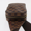 LOUIS VUITTON Damier Ebene Geronimos Shoulder Bag N51994 LV Auth mr1613-4