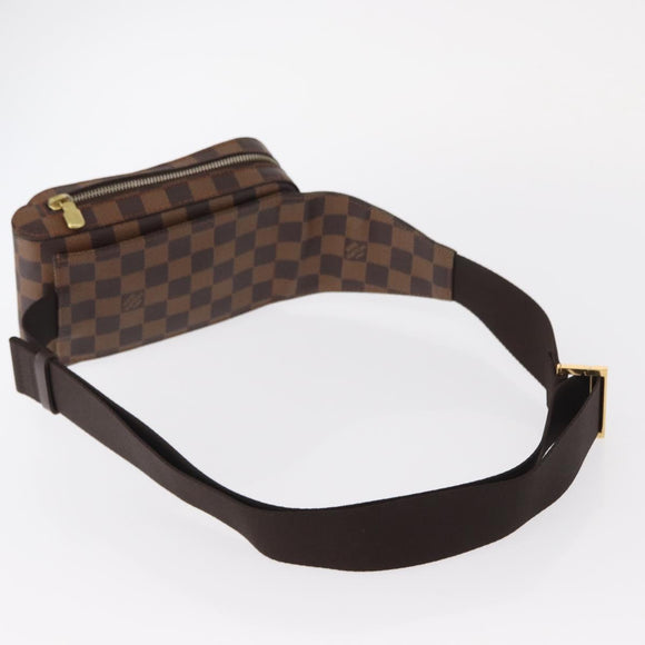 LOUIS VUITTON Damier Ebene Geronimos Shoulder Bag N51994 LV Auth mr1613