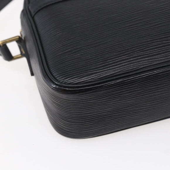 LOUIS VUITTON Epi Trocadero 23 Shoulder Bag Black M52302 LV Auth mr1615