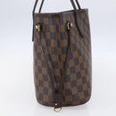 LOUIS VUITTON Damier Ebene Neverfull PM Tote Bag N51109 LV Auth mr1616-3
