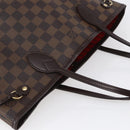 LOUIS VUITTON Damier Ebene Neverfull PM Tote Bag N51109 LV Auth mr1616-6