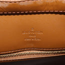 LOUIS VUITTON Monogram Vernis Houston Hand Bag Bronze M91122 LV Auth mr1617V-20