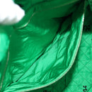 BOTTEGA VENETA Hand Bag Canvas 2way Green Black Silver Auth mr1618M-27