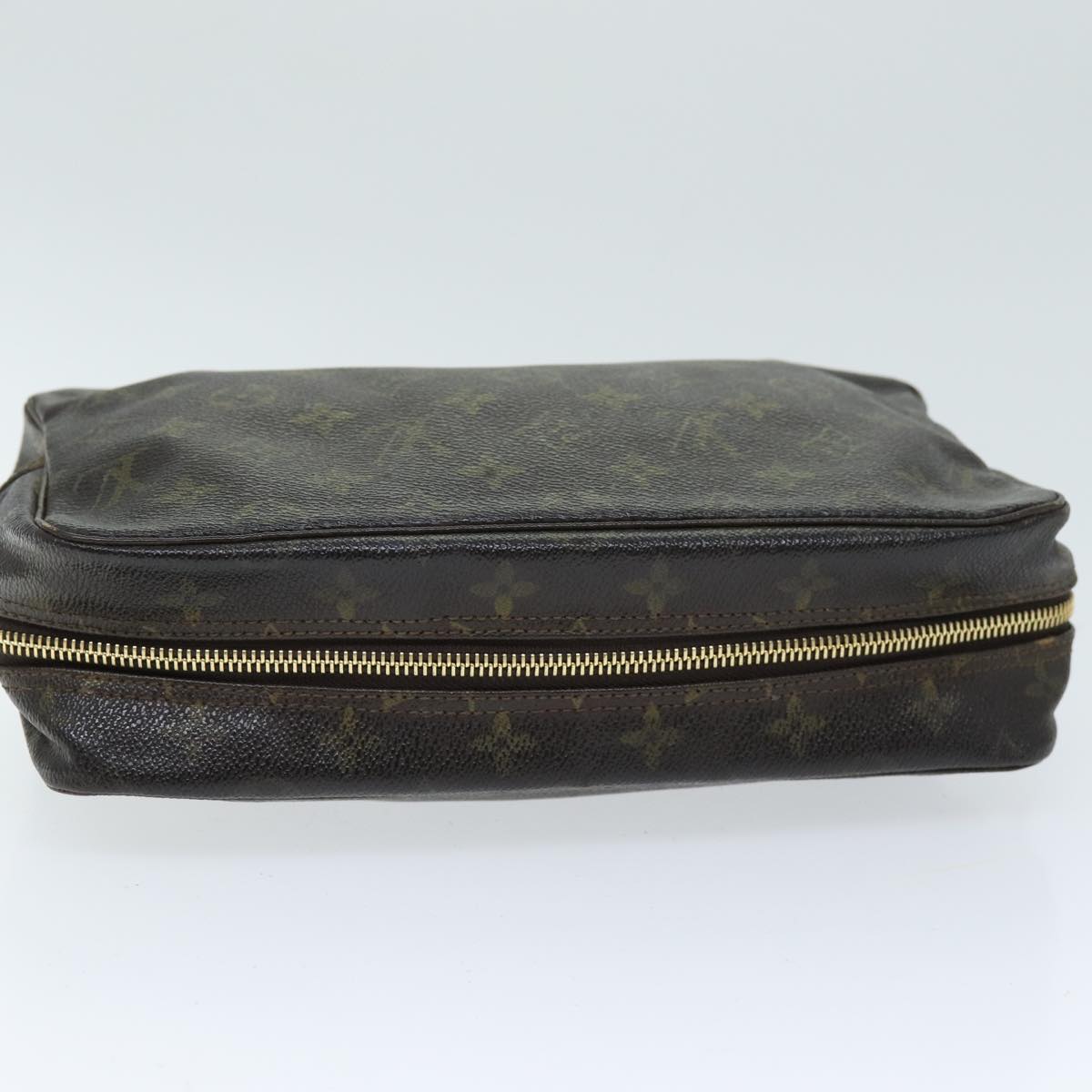 LOUIS VUITTON Monogram Trousse Toilette 28 Clutch Bag M47522 LV Auth mr162