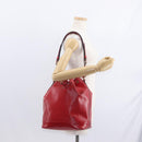LOUIS VUITTON Epi Noe Shoulder Bag Red M44007 LV Auth mr1624-20
