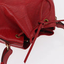 LOUIS VUITTON Epi Noe Shoulder Bag Red M44007 LV Auth mr1624-6