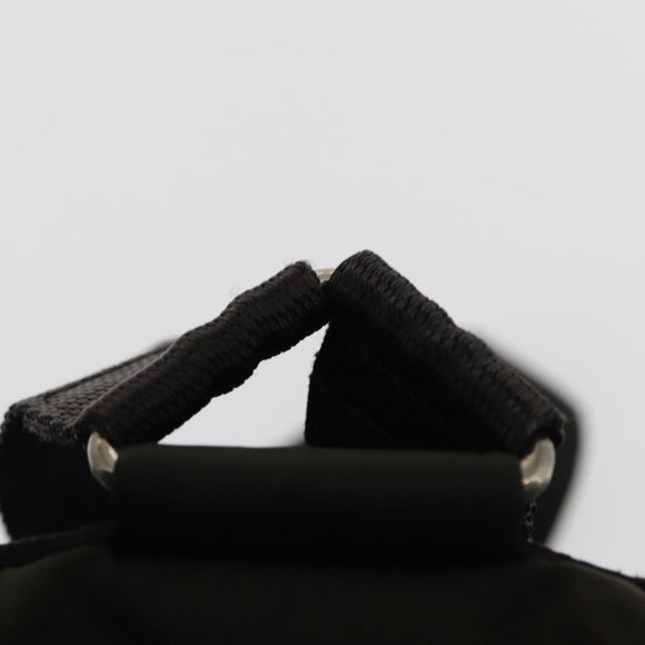 PRADA Backpack Nylon Khaki Silver Auth mr1625