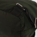 PRADA Backpack Nylon Khaki Silver Auth mr1625-20