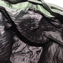 PRADA Backpack Nylon Khaki Silver Auth mr1625-24