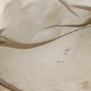 CHANEL New Travel Line Hand Bag Nylon Beige Gold CC Auth mr1630-11