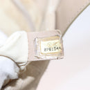 CHANEL New Travel Line Hand Bag Nylon Beige Gold CC Auth mr1630-12