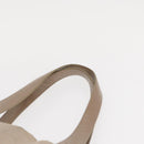 CHANEL New Travel Line Hand Bag Nylon Beige Gold CC Auth mr1630-9