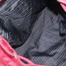 PRADA Backpack Nylon Red Silver Auth mr1633V-11