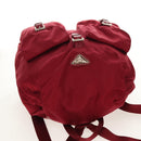 PRADA Backpack Nylon Red Silver Auth mr1633V-6