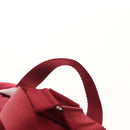 PRADA Backpack Nylon Red Silver Auth mr1633V-14