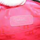 CHANEL Cambon Line Shoulder Bag Leather Black Silver CC Auth mr1637A-17