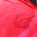 CHANEL Cambon Line Shoulder Bag Leather Black Silver CC Auth mr1637A-21