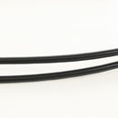 CHANEL Cambon Line Shoulder Bag Leather Black Silver CC Auth mr1637A-8