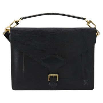 LOUIS VUITTON Epi Biface Clutch Bag Black M52322 LV Auth mr1641 - 0