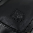 CELINE Shoulder Bag Leather Black Gold Auth mr1642-18