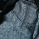 CELINE Shoulder Bag Leather Black Gold Auth mr1642-10