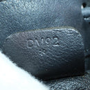 CELINE Shoulder Bag Leather Black Gold Auth mr1642-12