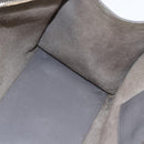 SAINT LAURENT Petit Cabas Hand Bag Leather 2way Gray Gold Auth mr1644-21