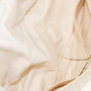 Chloe Hand Bag Canvas Leather White Auth mr1648-11