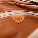 CELINE Shoulder Bag Leather Brown Gold Auth mr1655-15