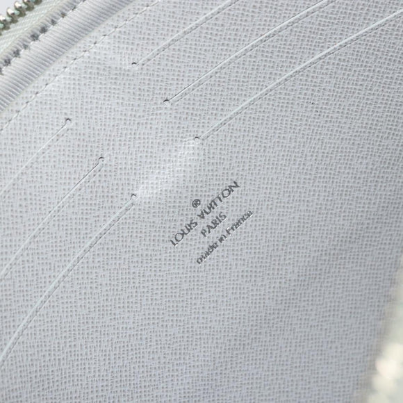 LOUIS VUITTON Monogram White Zipped Pouch GM Clutch Bag M68310 LV Auth mr1658