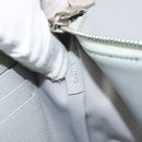 LOUIS VUITTON Monogram White Zipped Pouch GM Clutch Bag M68310 LV Auth mr1658-18