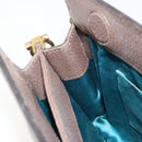 GUCCI GG Supreme Web Sherry Line Chain Bag PVC Beige Gold 503877 Auth mr1659-20