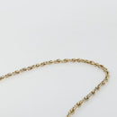 GUCCI GG Supreme Web Sherry Line Chain Bag PVC Beige Gold 503877 Auth mr1659-8