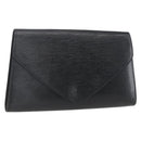 LOUIS VUITTON Epi Art Deco Clutch Bag Black M52632 LV Auth mr1660-1