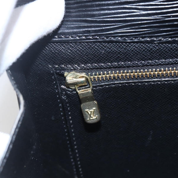 LOUIS VUITTON Epi Art Deco Clutch Bag Black M52632 LV Auth mr1660