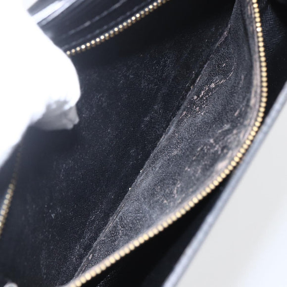 LOUIS VUITTON Epi Art Deco Clutch Bag Black M52632 LV Auth mr1660