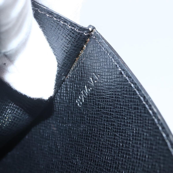 LOUIS VUITTON Epi Art Deco Clutch Bag Black M52632 LV Auth mr1660