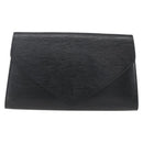 LOUIS VUITTON Epi Art Deco Clutch Bag Black M52632 LV Auth mr1660-13