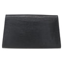 LOUIS VUITTON Epi Art Deco Clutch Bag Black M52632 LV Auth mr1660-2