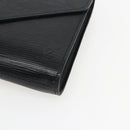 LOUIS VUITTON Epi Art Deco Clutch Bag Black M52632 LV Auth mr1660-7