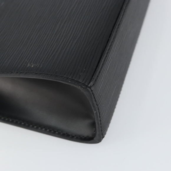 LOUIS VUITTON Epi Malesherbes Hand Bag Black M52372 LV Auth mr1661