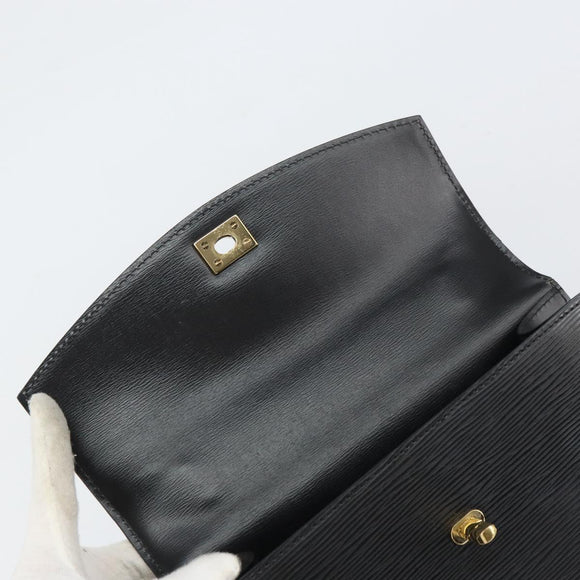 LOUIS VUITTON Epi Malesherbes Hand Bag Black M52372 LV Auth mr1661