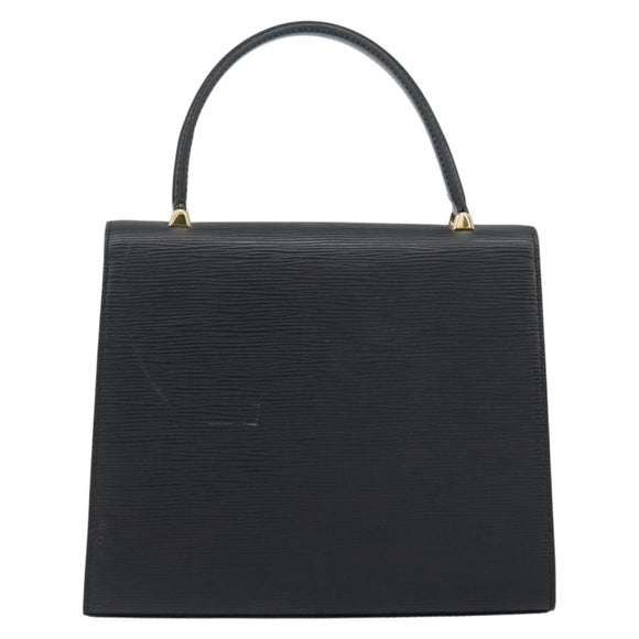 LOUIS VUITTON Epi Malesherbes Hand Bag Black M52372 LV Auth mr1661