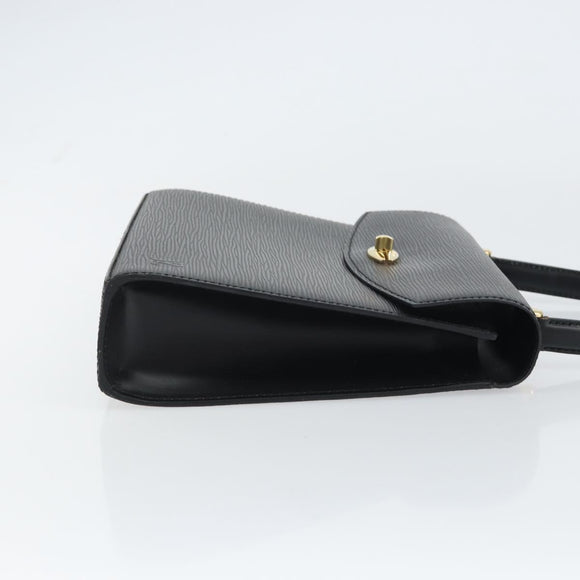 LOUIS VUITTON Epi Malesherbes Hand Bag Black M52372 LV Auth mr1661